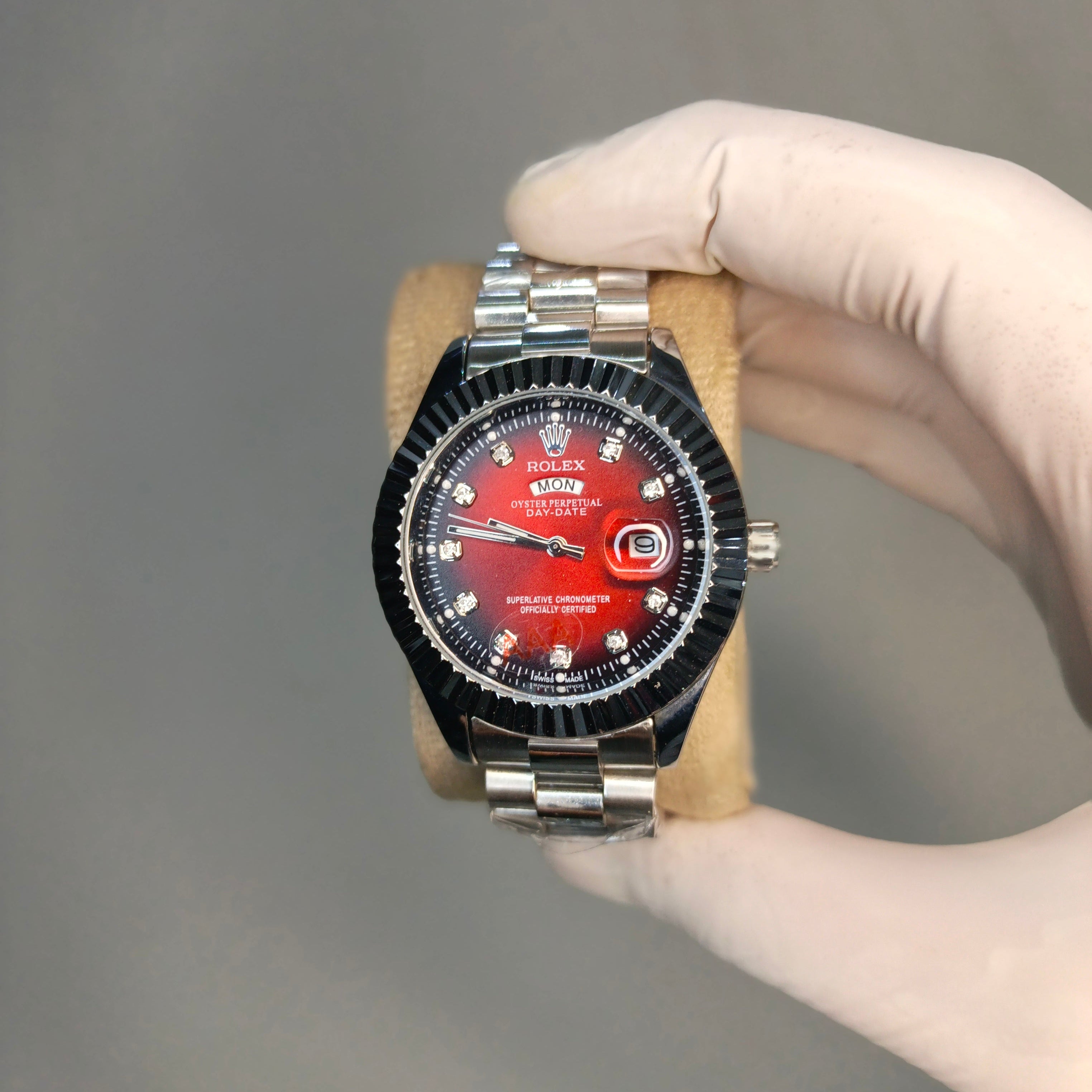RLX Day Date Red - AAA Quality