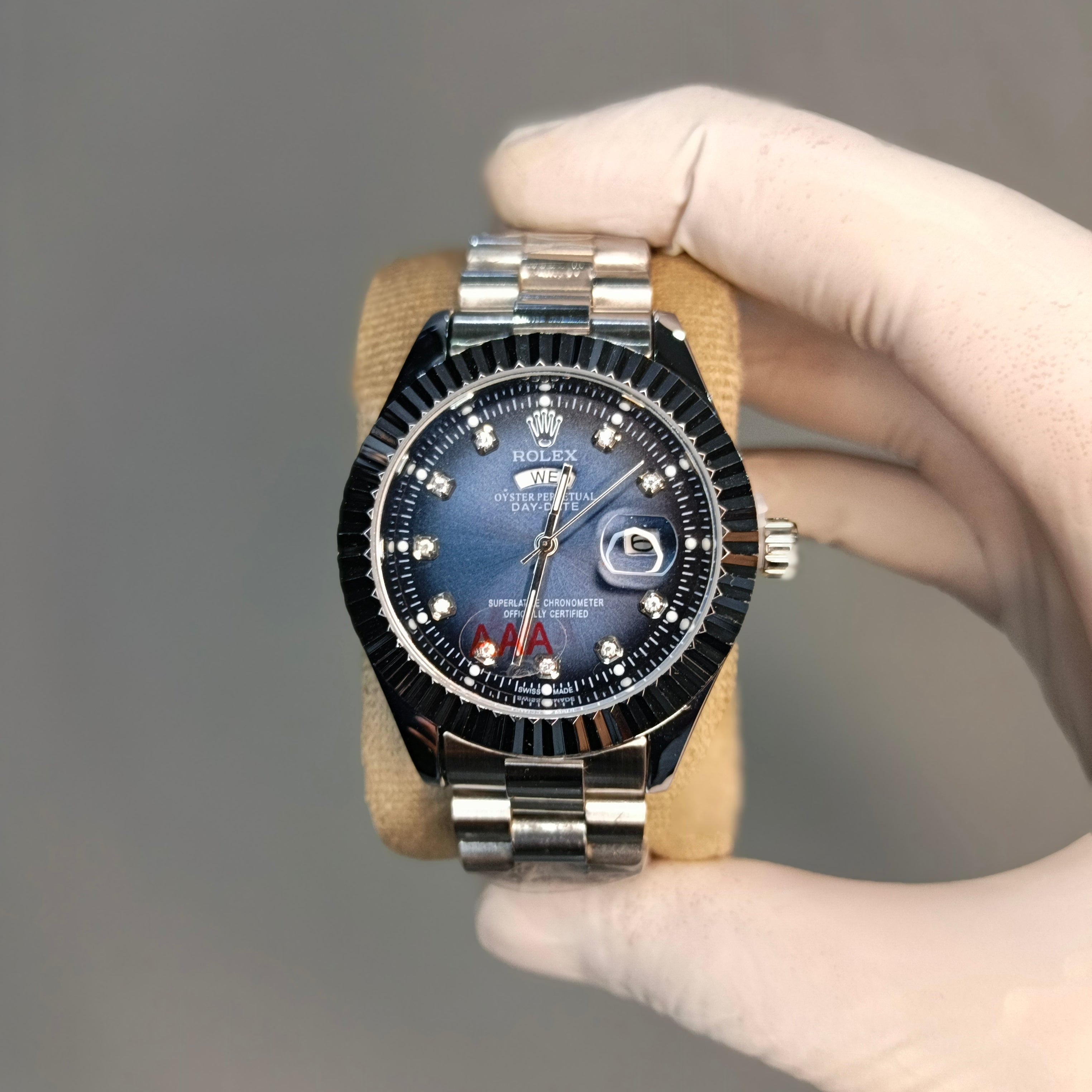 RLX Day-Date Blue – AAA Quality
