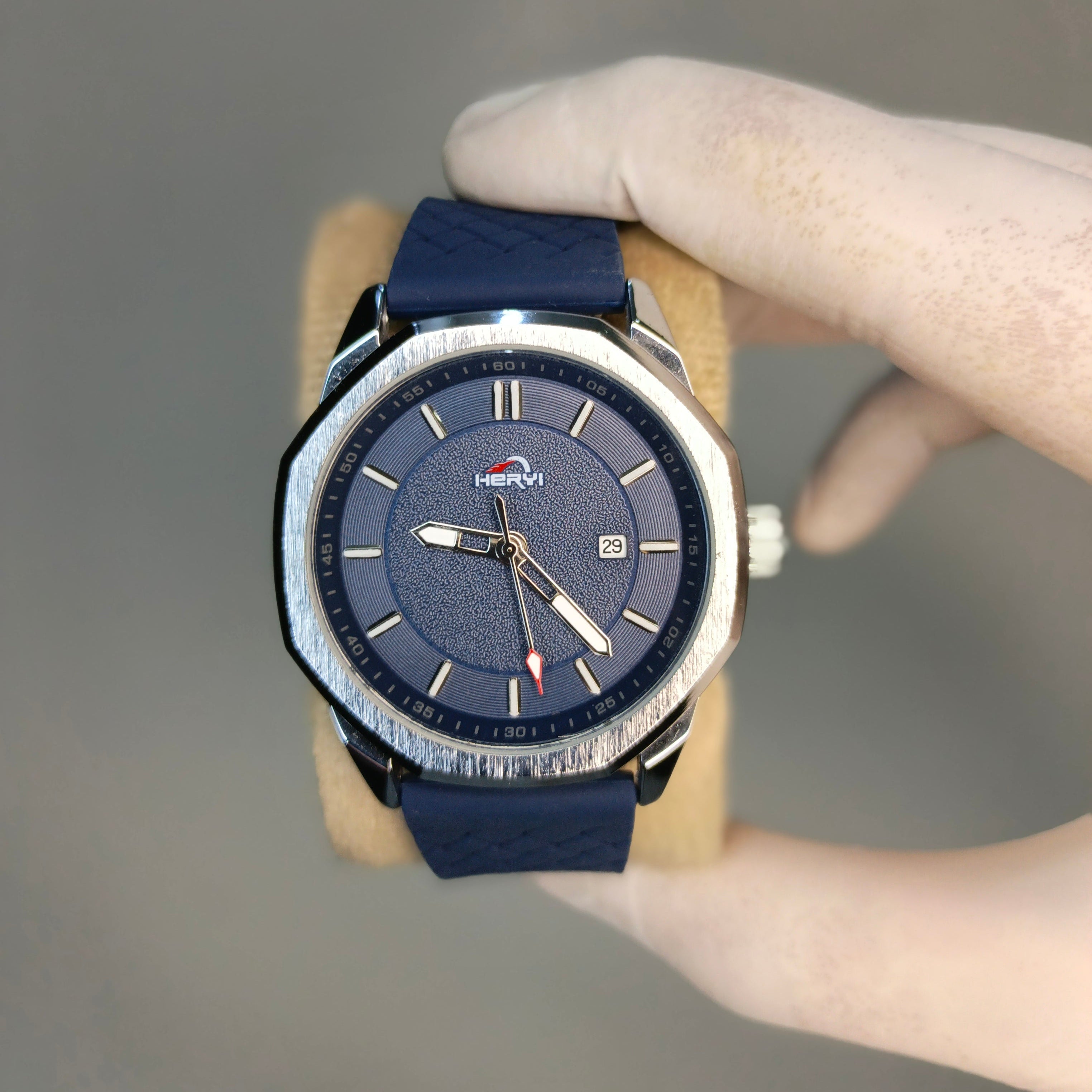 HERYI Silicone Strap Magnetic Lock Blue – AAA Quality