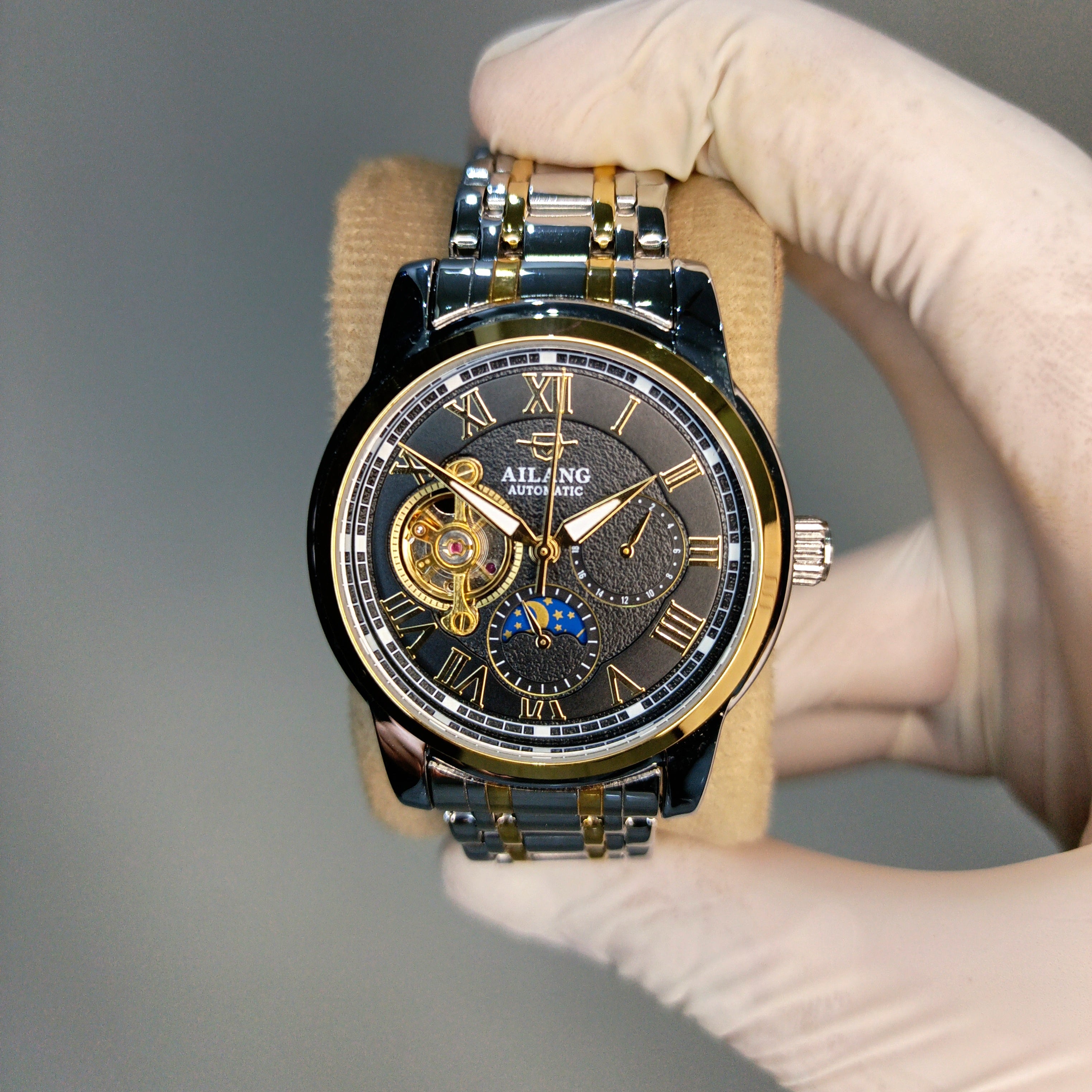 Ailang AM/PM Indicator Black Automatic – AAA Quality